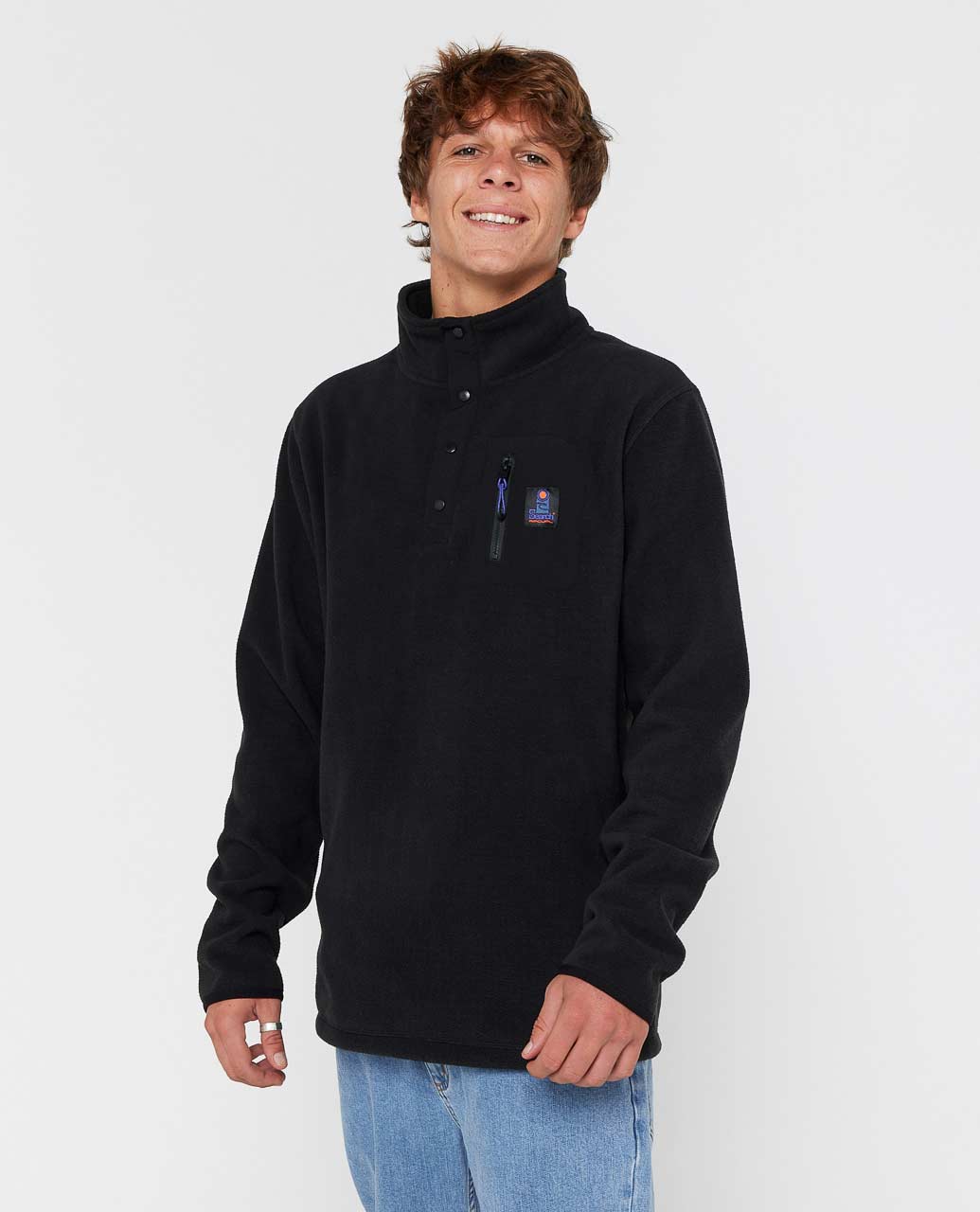Rip Curl Men Search Polar Fleece Crew