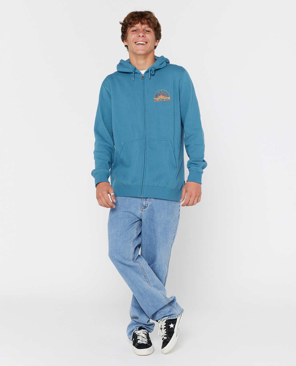 Rip Curl Men Grateful Shred Zip Hood