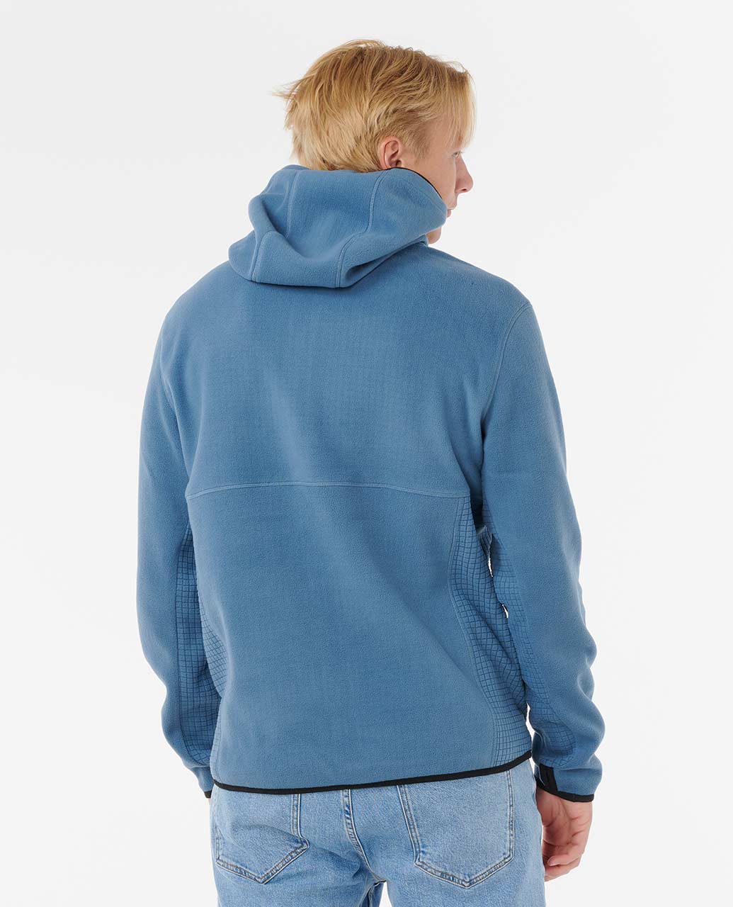 Rip Curl Men Departed Polar Fleece Zip Through Jacket