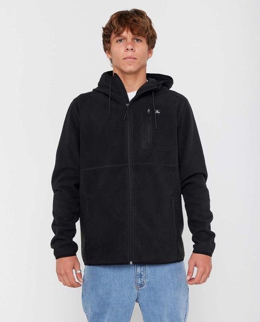 Rip Curl Men Departed Polar Fleece Zip Through Jacket