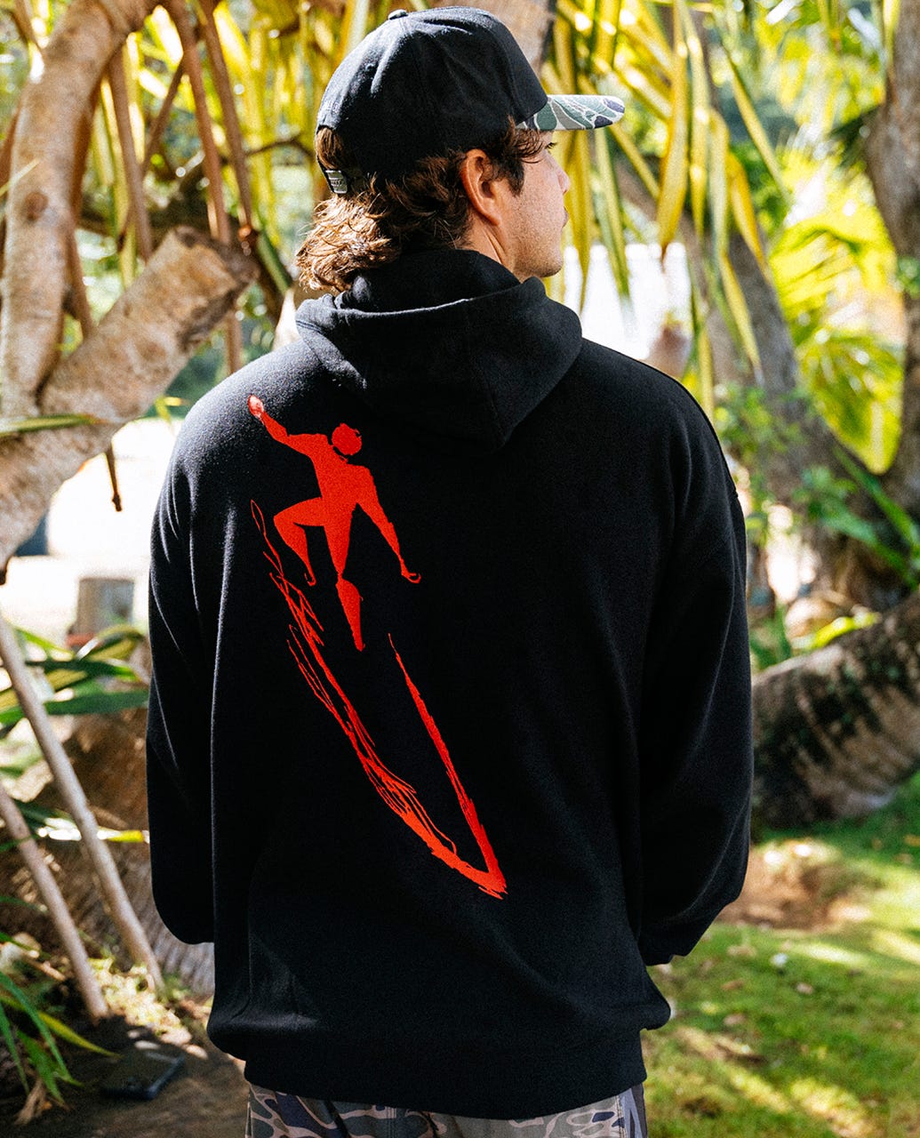 Rip Curl Men Eddie Would Go Zip Through Hood