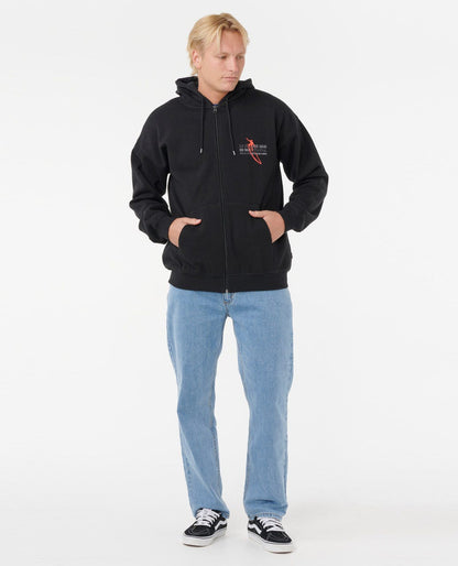 Rip Curl Men Eddie Would Go Zip Through Hood