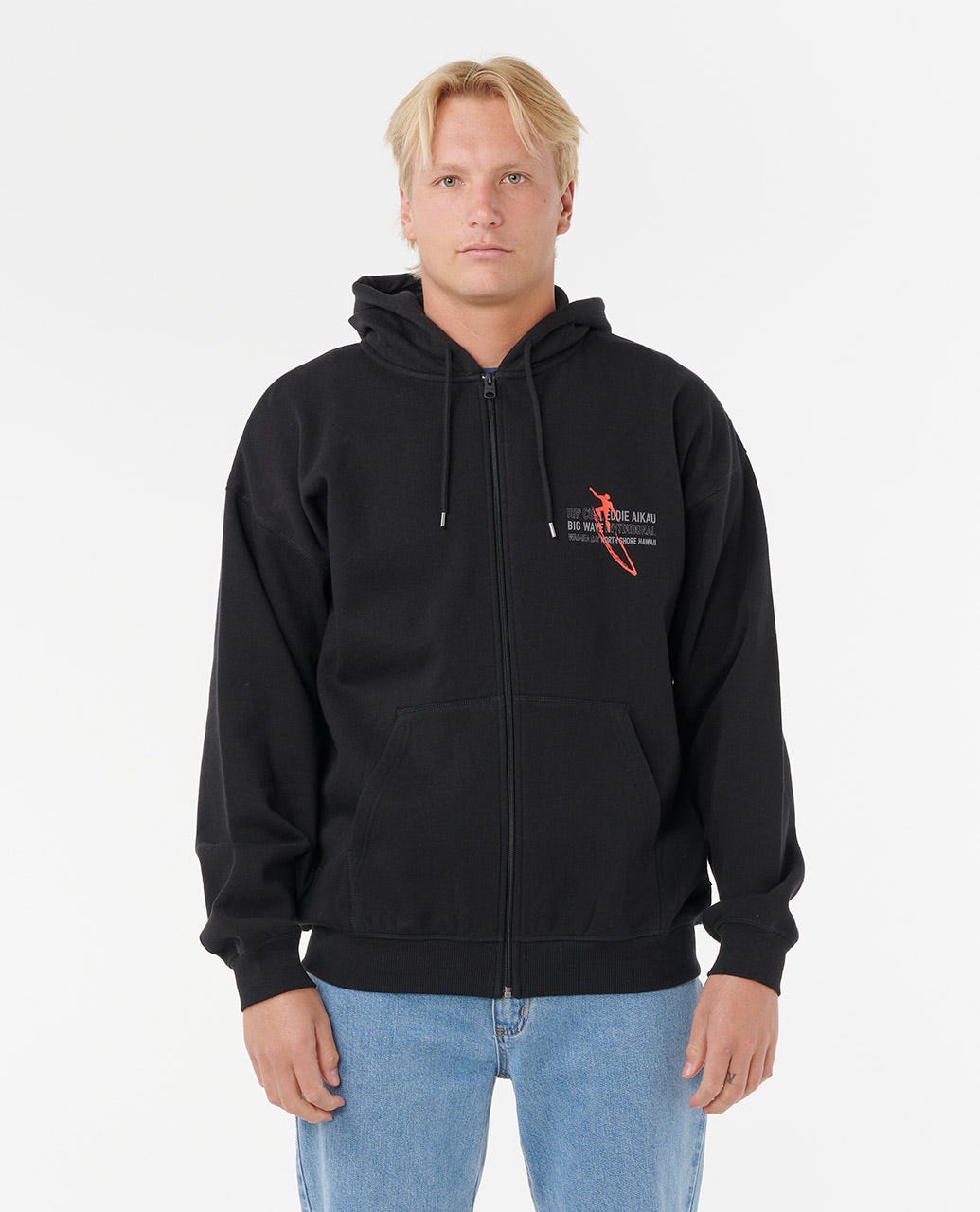 Rip Curl Men Eddie Would Go Zip Through Hood