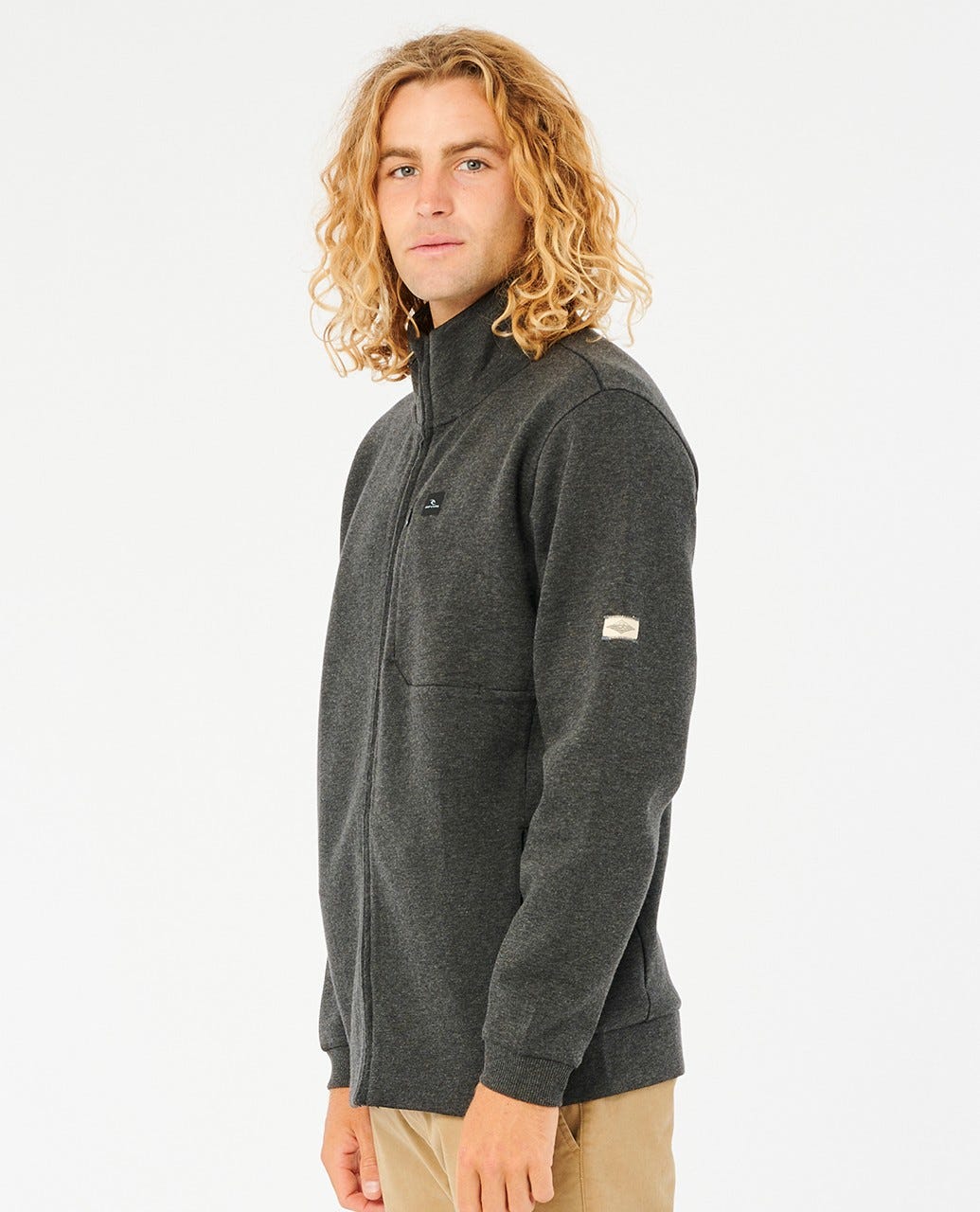 Rip Curl Men VaporCool Zip Through Crew
