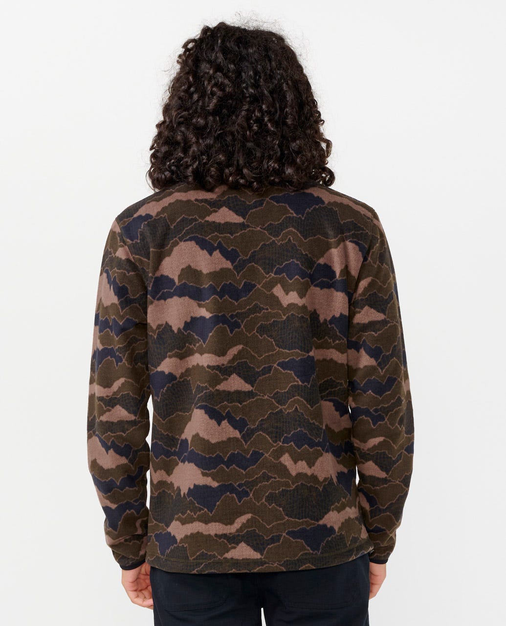 Rip Curl Men Search Polar Fleece Crew