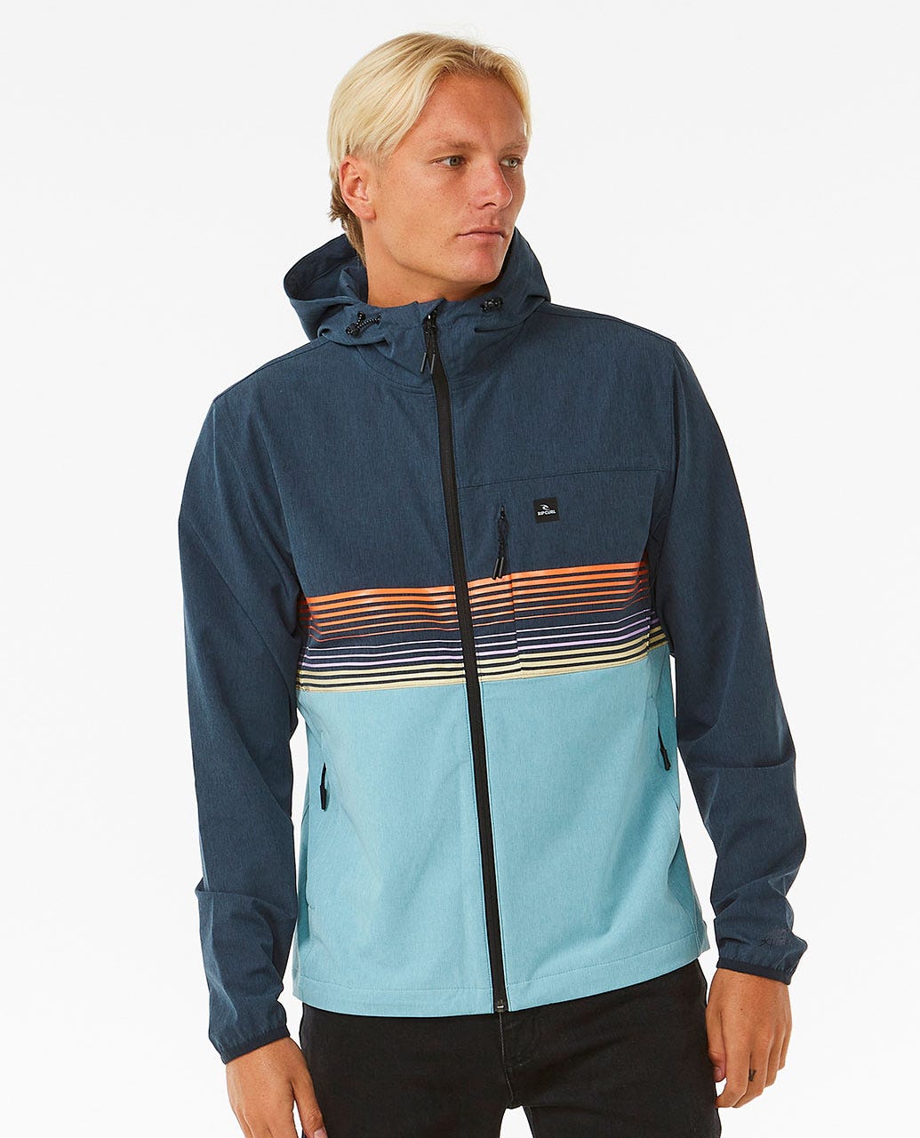 Rip Curl Men Elite Anti-Series Zip Through Jacket