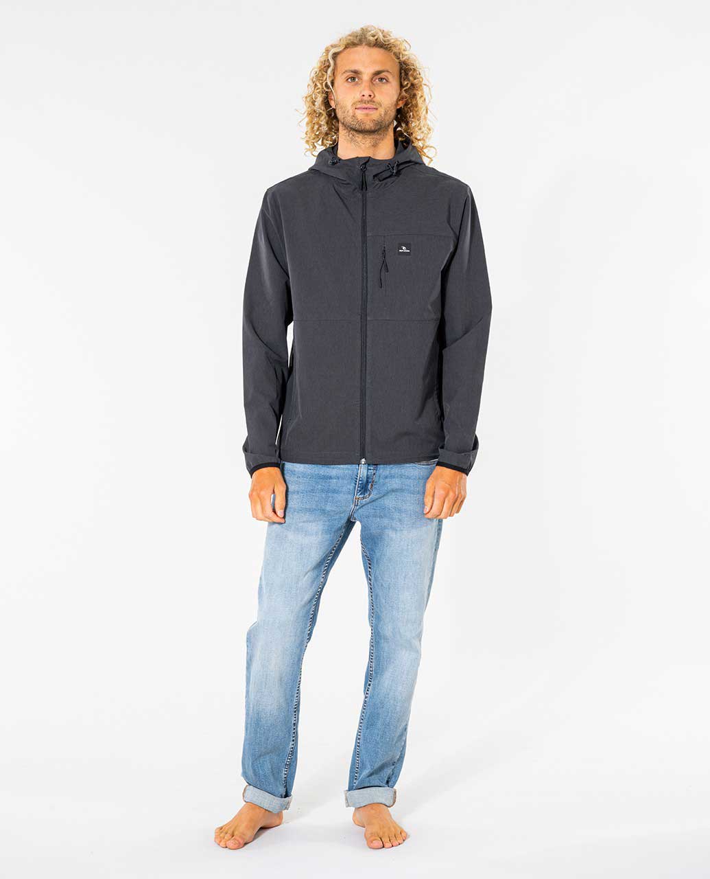 Rip Curl Men Elite Anti-Series Zip Through Jacket