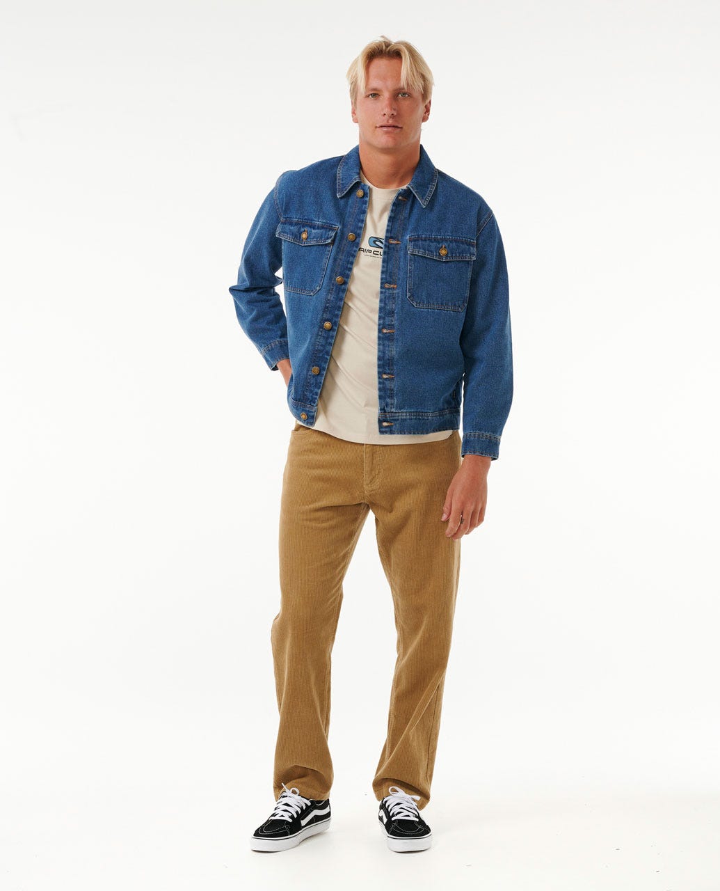 Rip Curl Men Classic Surf Denim Trucker Jacket