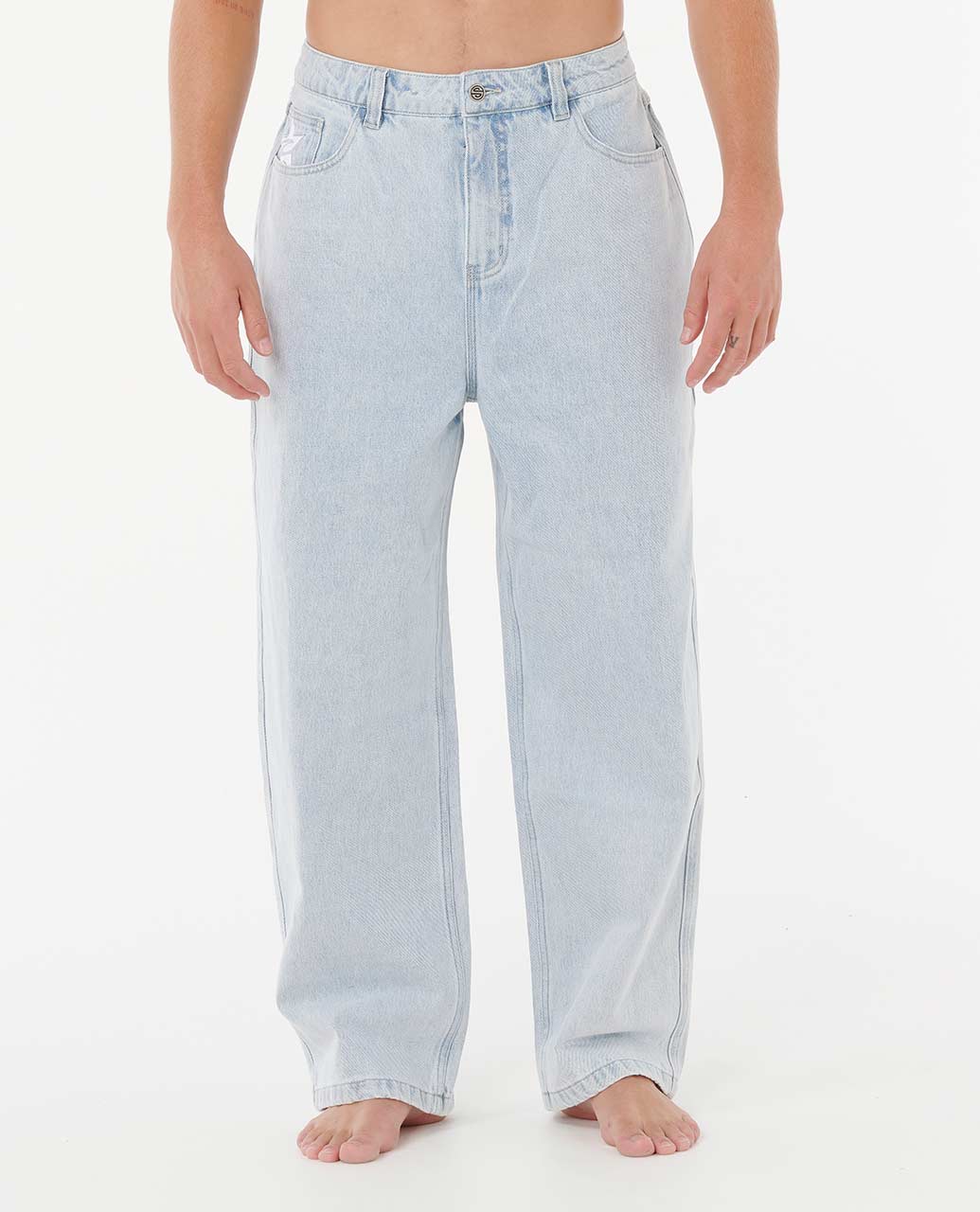 Rip Curl Men Medina Archive Rip Script Denim Pants