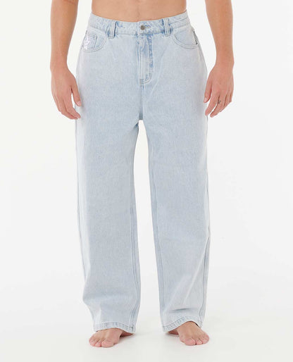 Rip Curl Men Medina Archive Rip Script Denim Pants