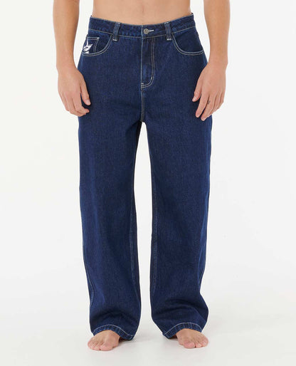 Rip Curl Men Medina Archive Rip Script Denim Pants