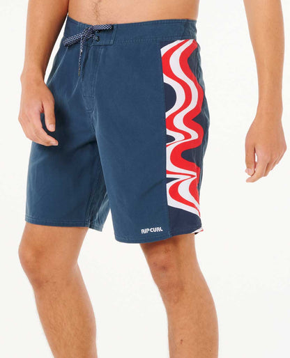 Rip Curl Men Mirage Sideways 19" Boardshort