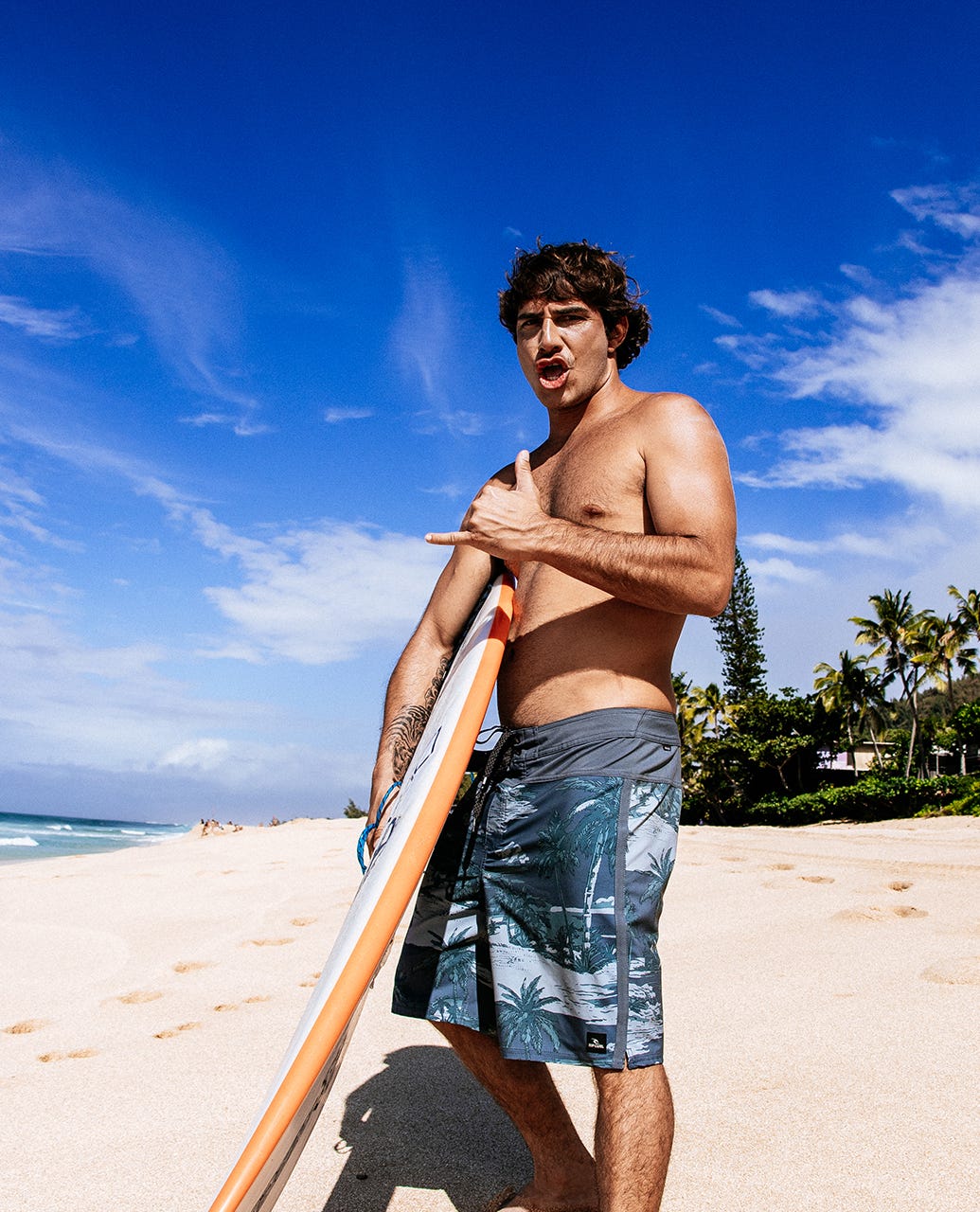 Rip Curl Men Mirage Barrel Killa 20" Boardshorts