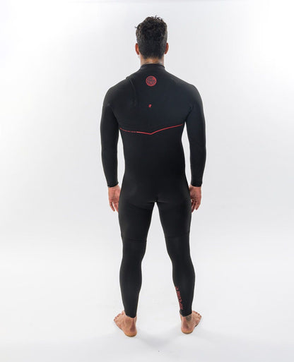 Rip Curl Men E7 Flashbomb Fusion 3/2mm Zip Free Fullsuit Wetsuit