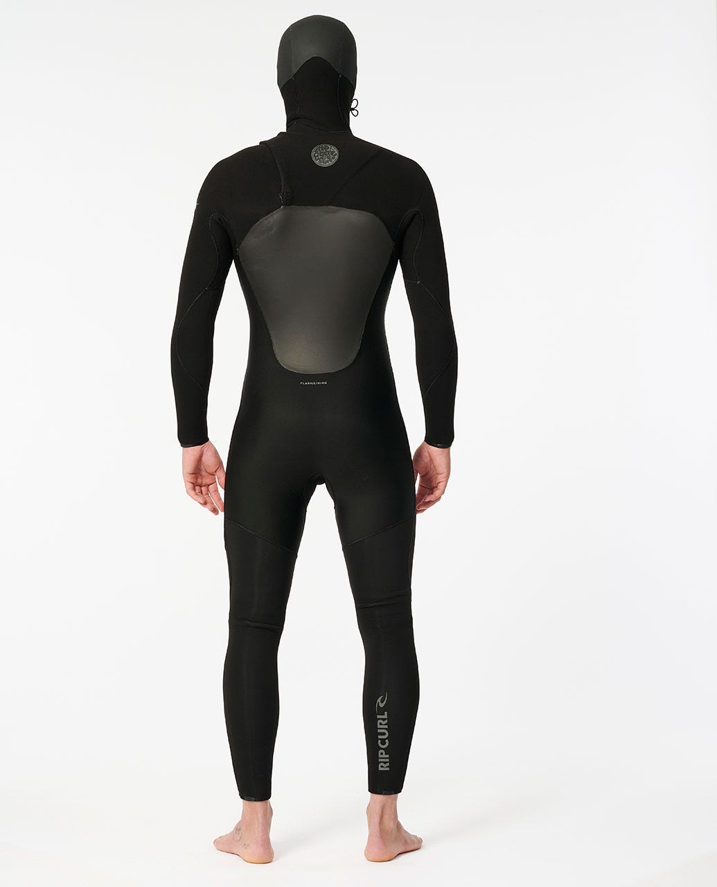 Rip Curl Men E7 Flashbomb 6/4 Hooded Chest Zip Fullsuit Wetsuit