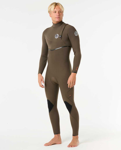 Rip Curl Men E7 Flashbomb 3/2 Zip Free Fullsuit Wetsuit