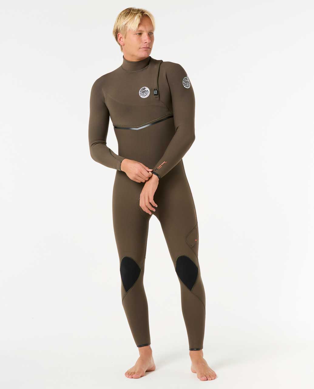 Rip Curl Men E7 Flashbomb 3/2 Zip Free Fullsuit Wetsuit