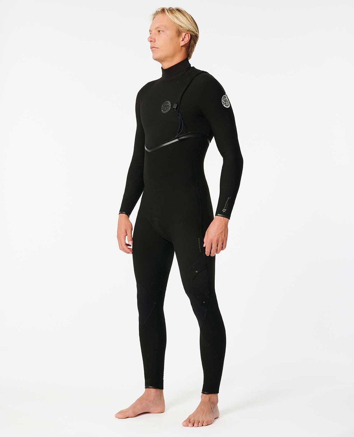 Rip Curl Men E7 Flashbomb 4/3 Zip Free Fullsuit Wetsuit