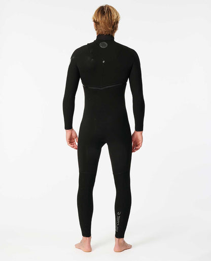 Rip Curl Men E7 Flashbomb 4/3 Zip Free Fullsuit Wetsuit