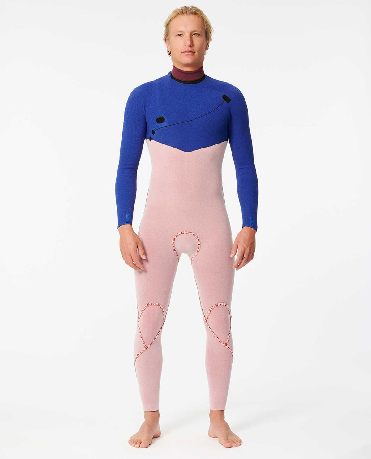 Rip Curl Men E7 Flashbomb 4/3 Zip Free Fullsuit Wetsuit