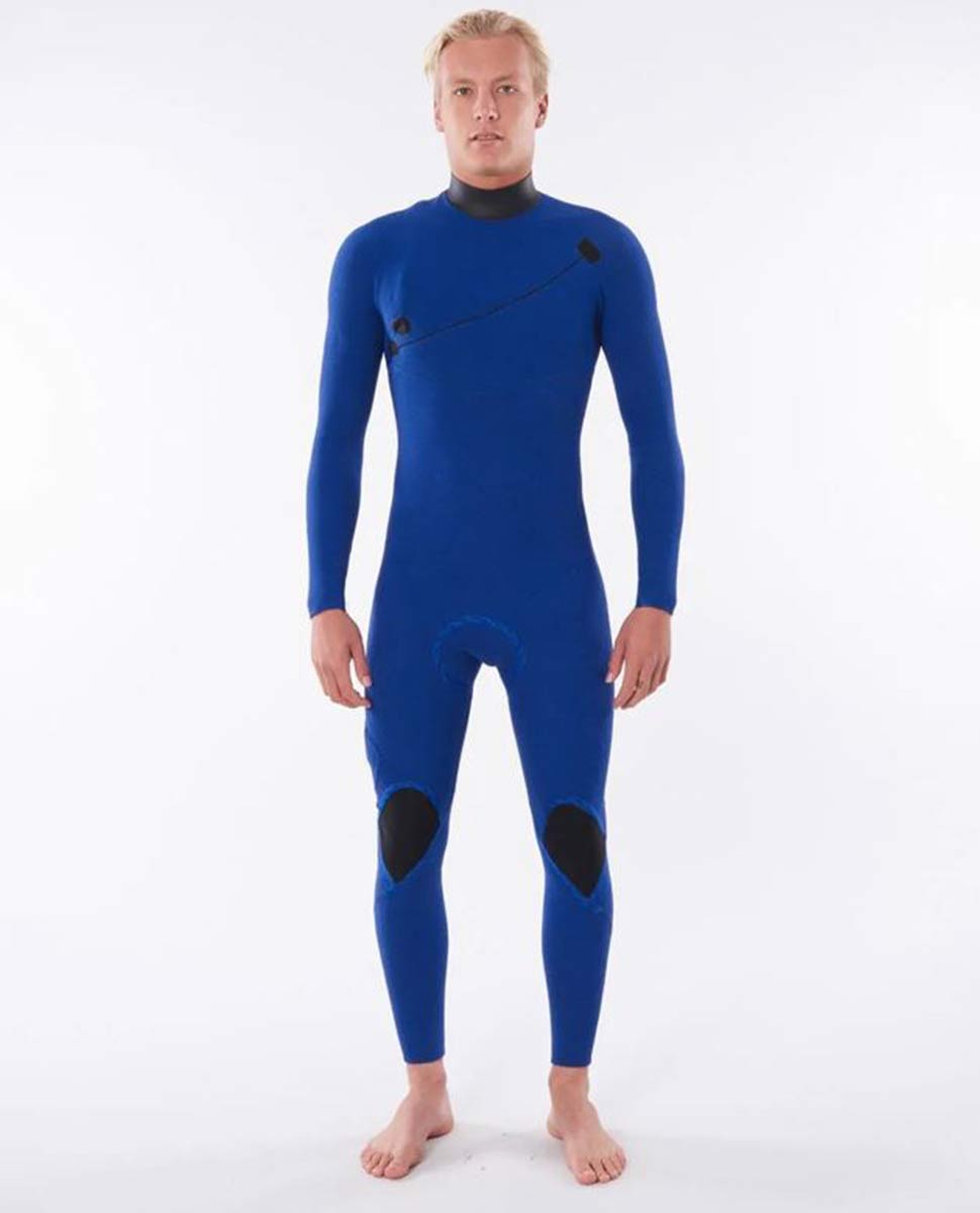 Rip Curl Men E7 E-Bomb 3/2 Chest Zip Fullsuit Wetsuit