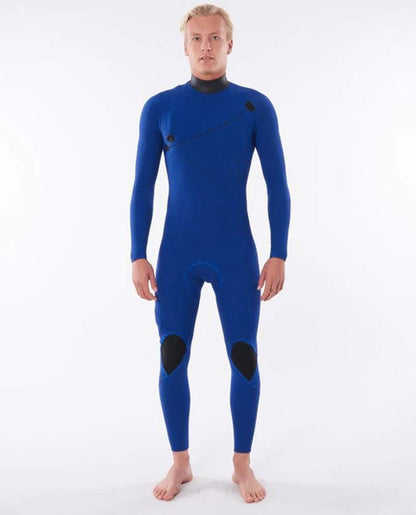 Rip Curl Men E7 E-Bomb 3/2 Chest Zip Fullsuit Wetsuit