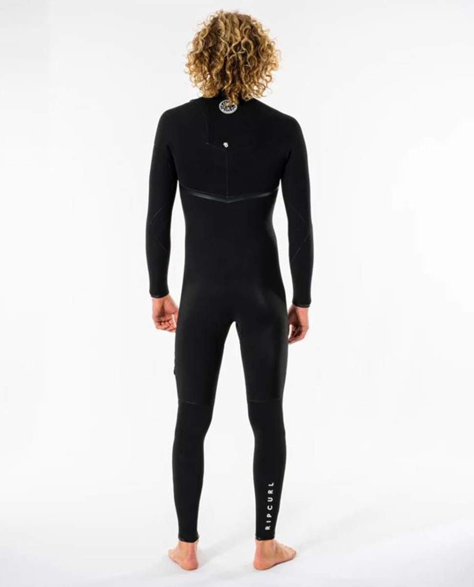 Rip Curl Men E7 E-Bomb 3/2 Chest Zip Fullsuit Wetsuit