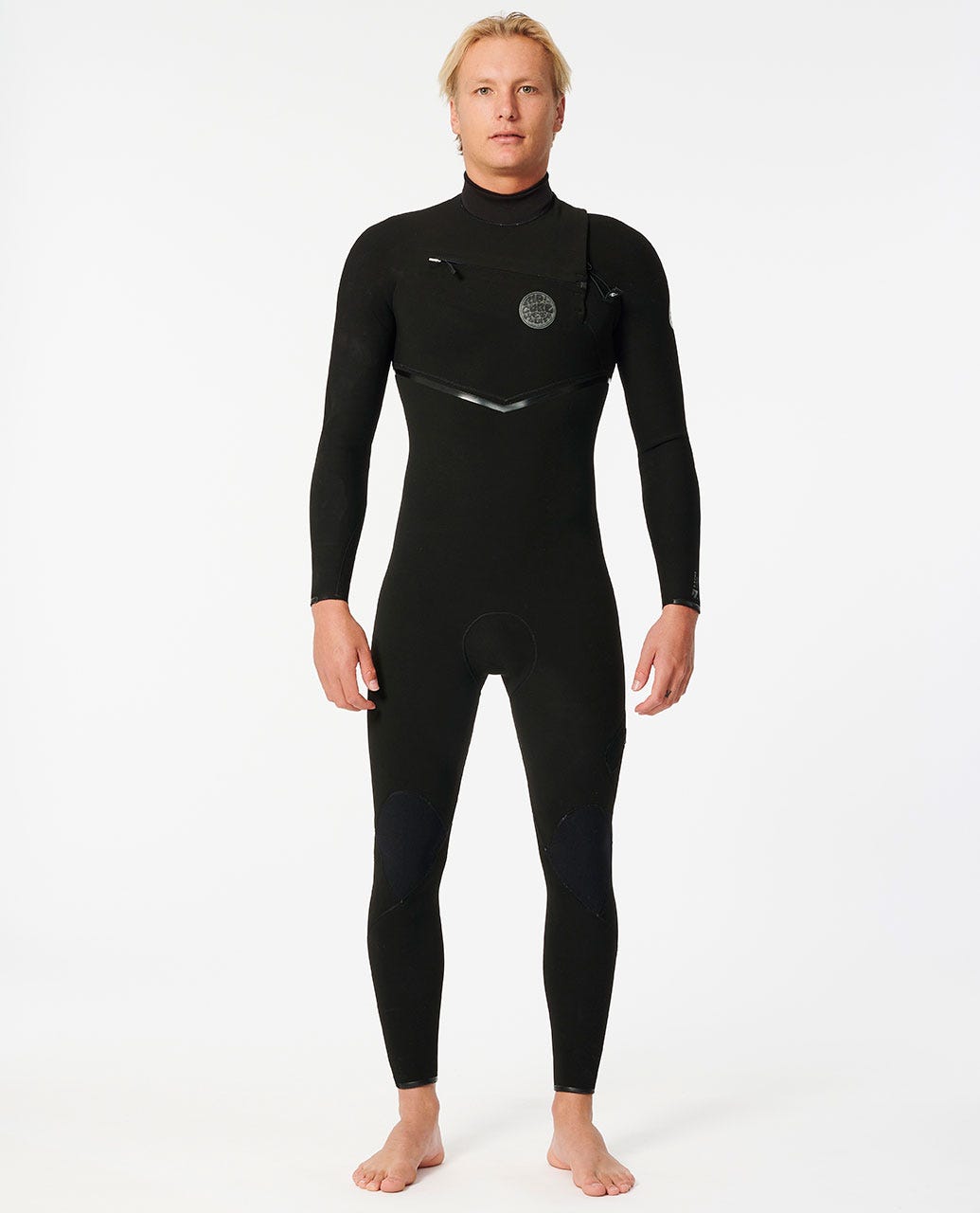 Rip Curl Men E7 E-Bomb 4/3 Chest Zip Fullsuit Wetsuit