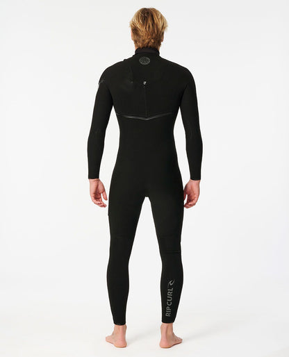 Rip Curl Men E7 E-Bomb 4/3 Chest Zip Fullsuit Wetsuit