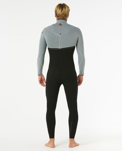 Rip Curl Men E7 E-Bomb 4/3 Zip Free Wetsuit