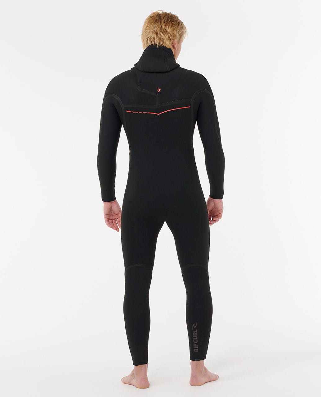 Rip Curl Men F-Bomb Fusion 4/3 Chest Zip With Hood Fullsuit Wetsuit