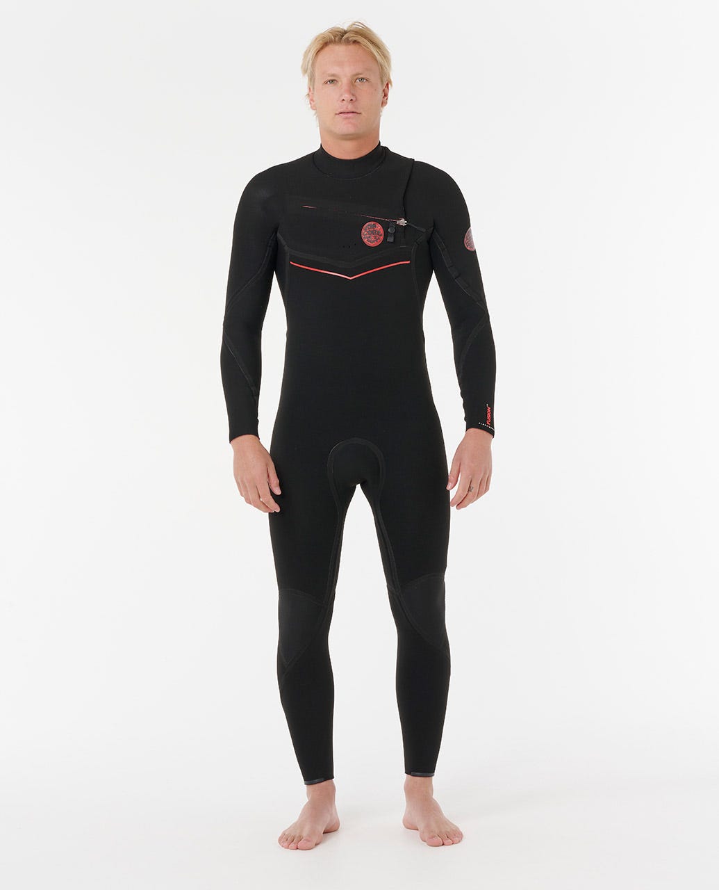 Rip Curl Men Flashbomb Fusion 3/2mm Chest Zip Fullsuit Wetsuit