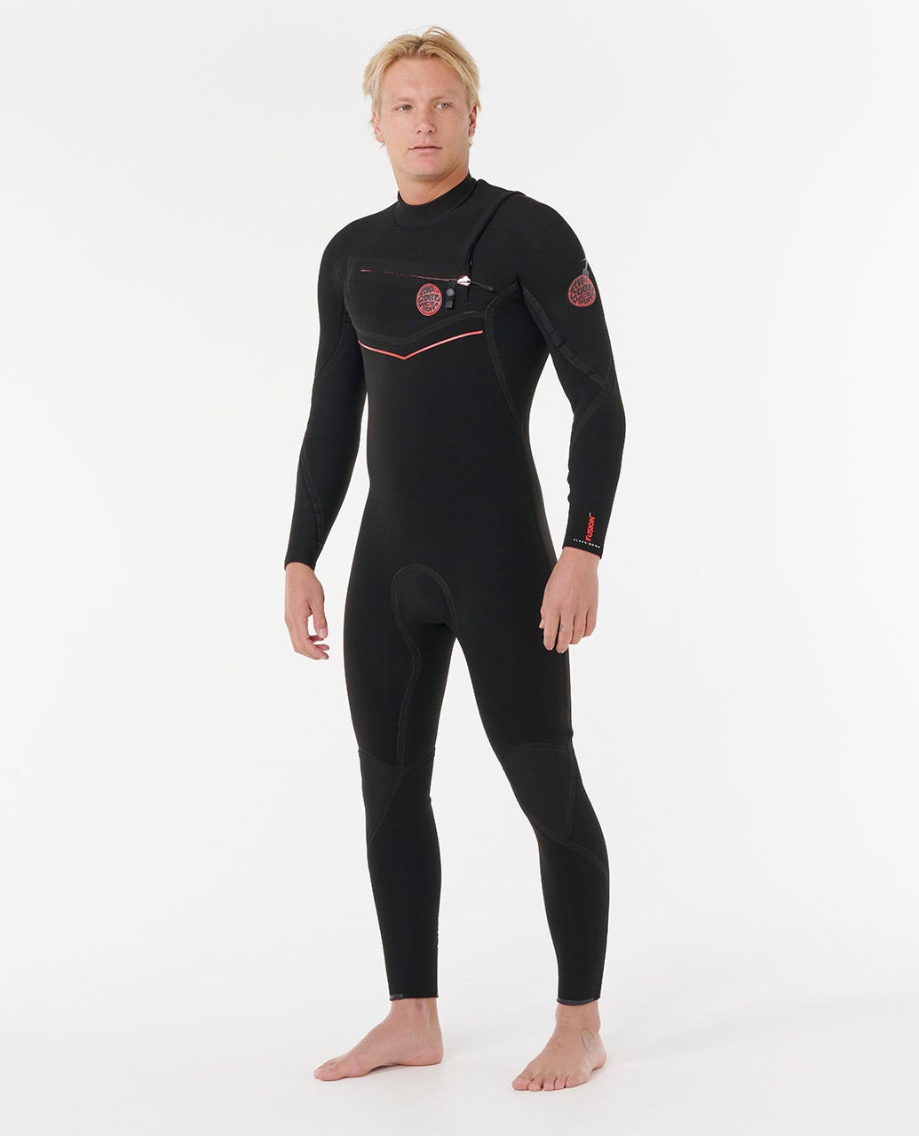 Rip Curl Men Flashbomb Fusion 3/2mm Chest Zip Fullsuit Wetsuit