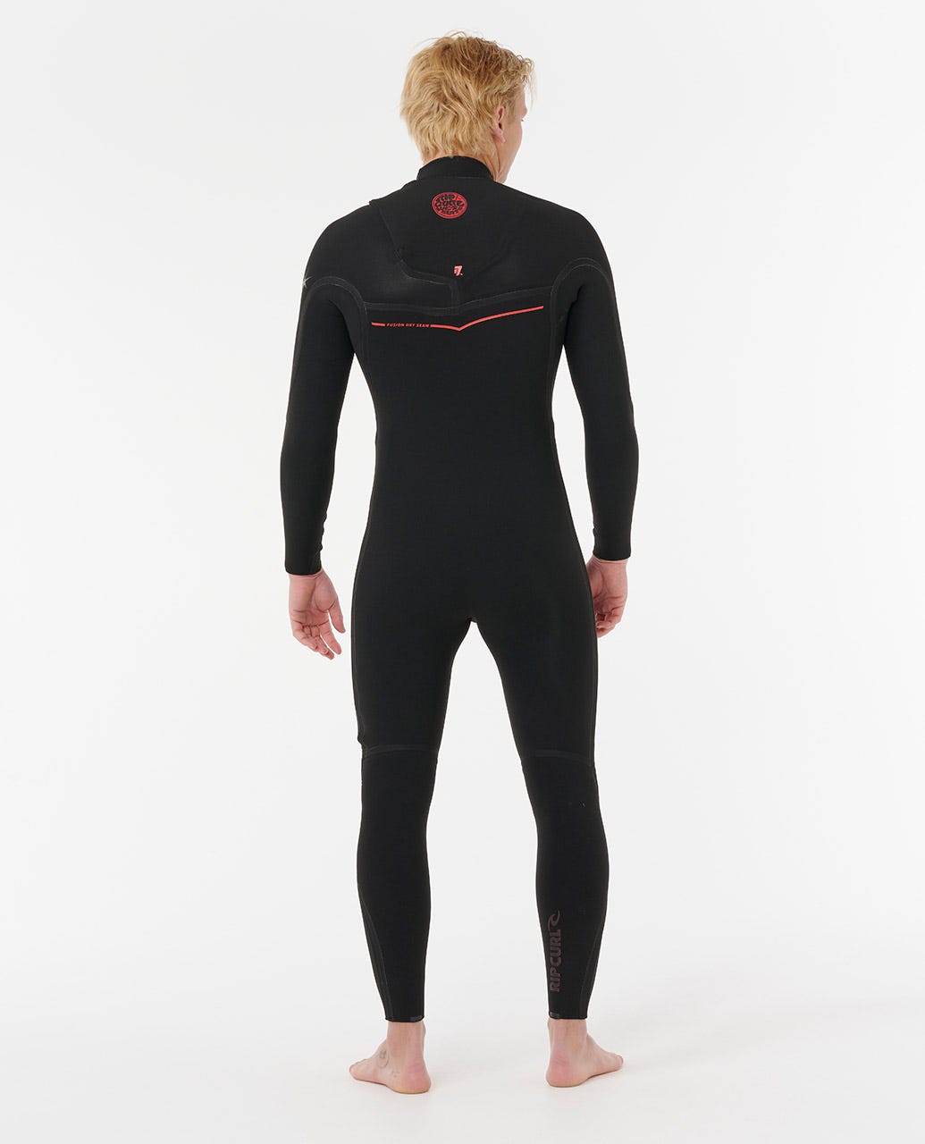 Rip Curl Men Flashbomb Fusion 4/3mm Chest Zip Fullsuit Wetsuit