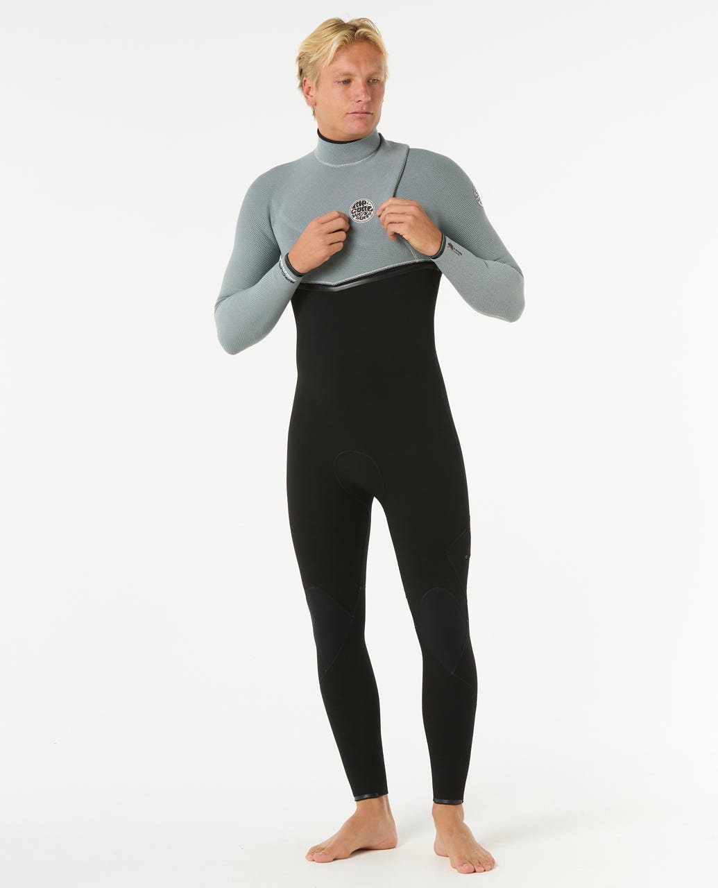 Rip Curl Men E7 E-Bomb 3/2 Zip Free Fullsuit Wetsuit