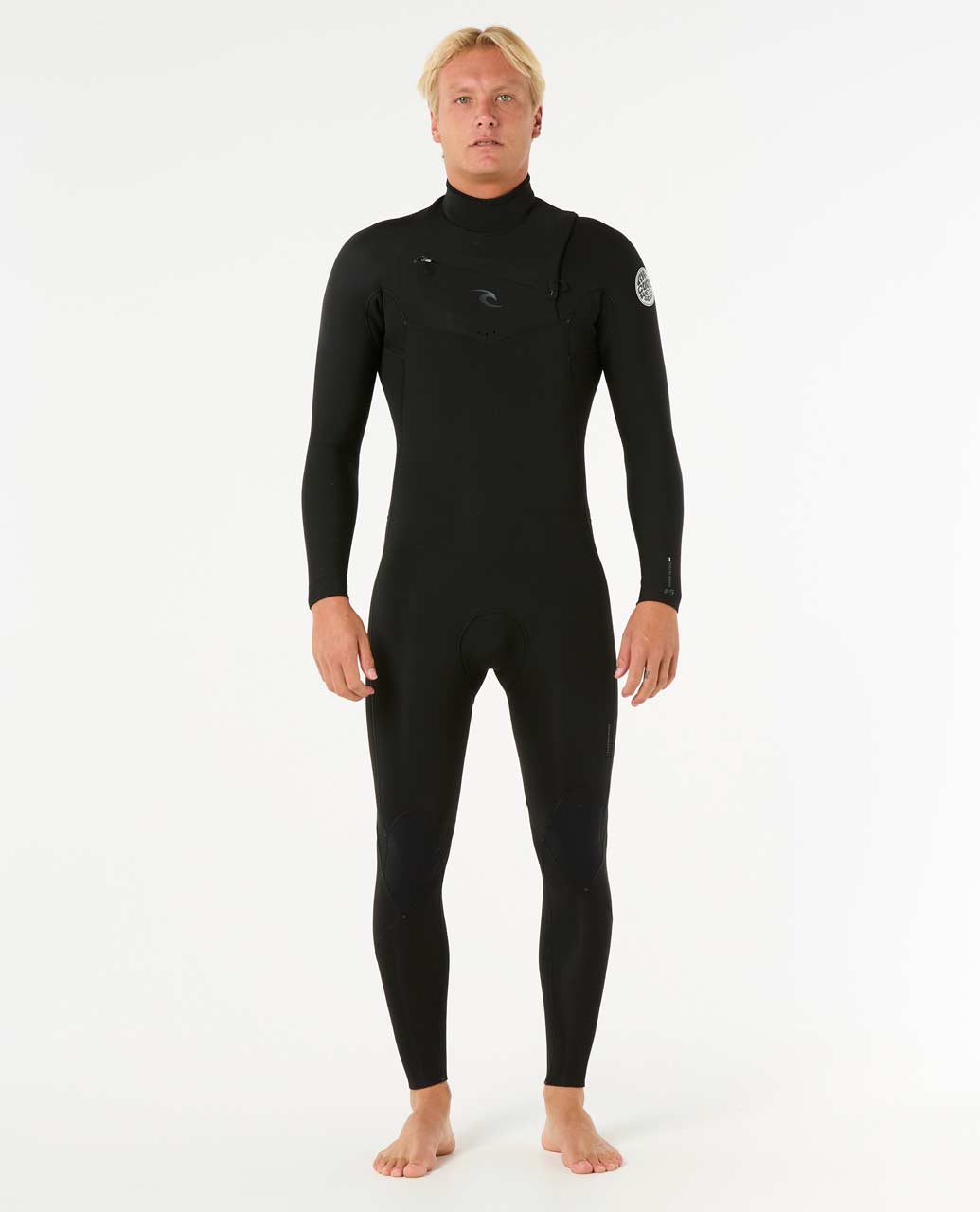 Rip Curl Men Mens Dawn Patrol 3/2 Chest Zip Wetsuit