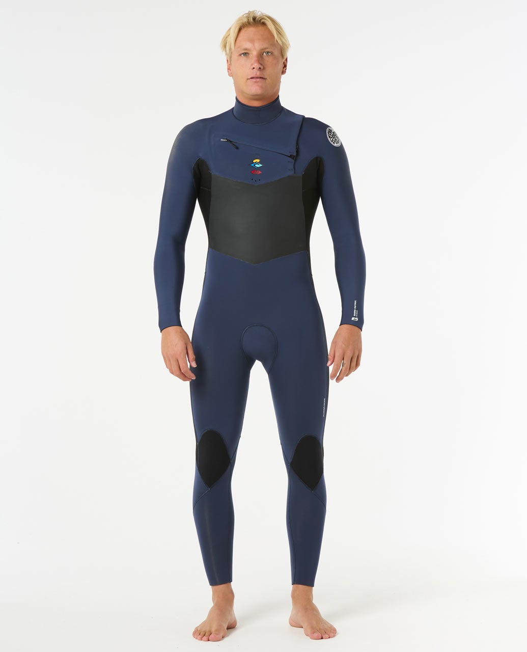 Rip Curl Men Dawn Patrol 3/2 Chest Zip Wetsuit