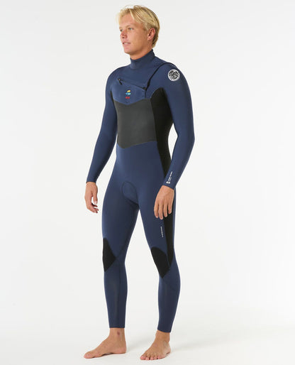 Rip Curl Men Dawn Patrol 3/2 Chest Zip Wetsuit