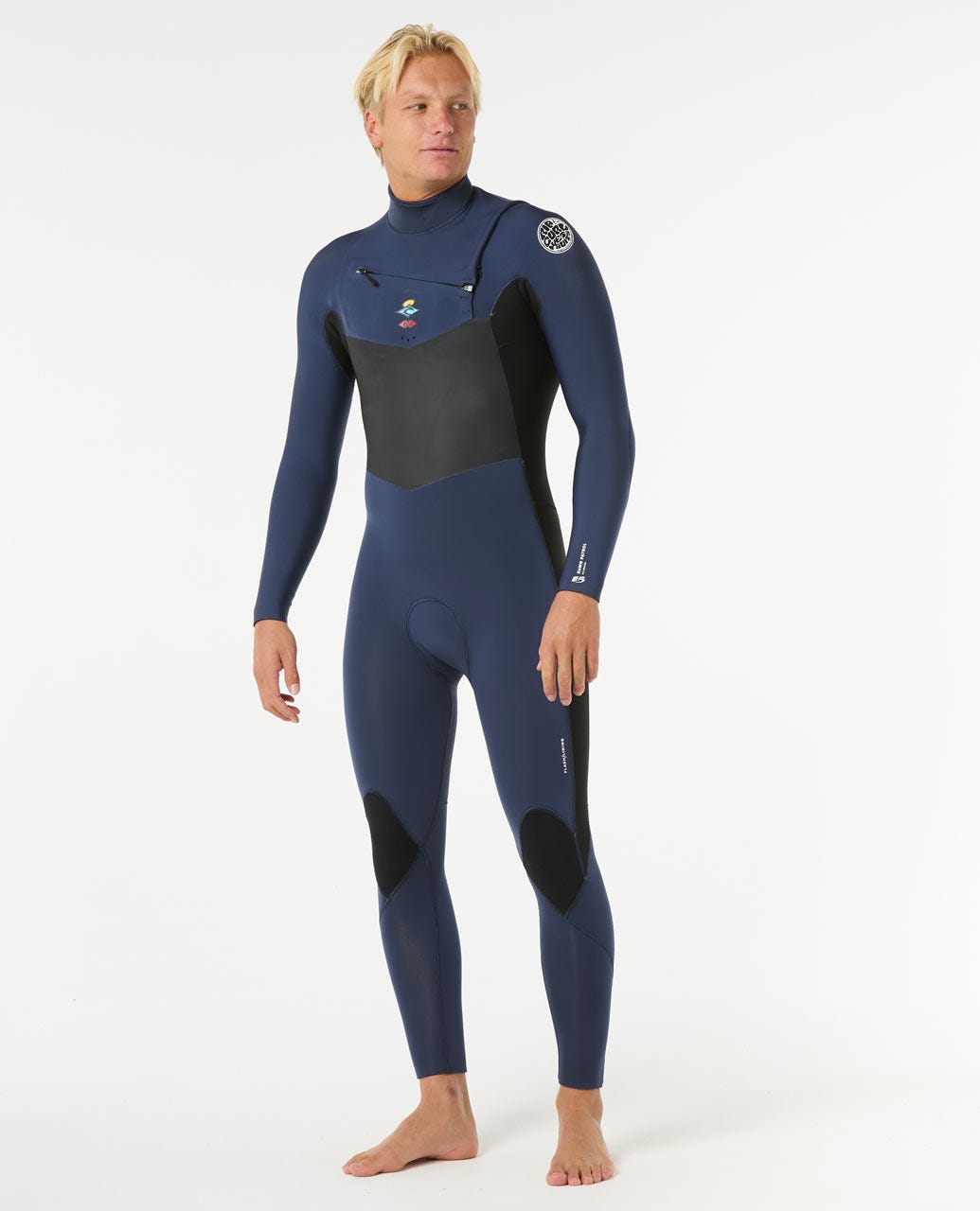 Rip Curl Men Dawn Patrol 3/2 Chest Zip Wetsuit
