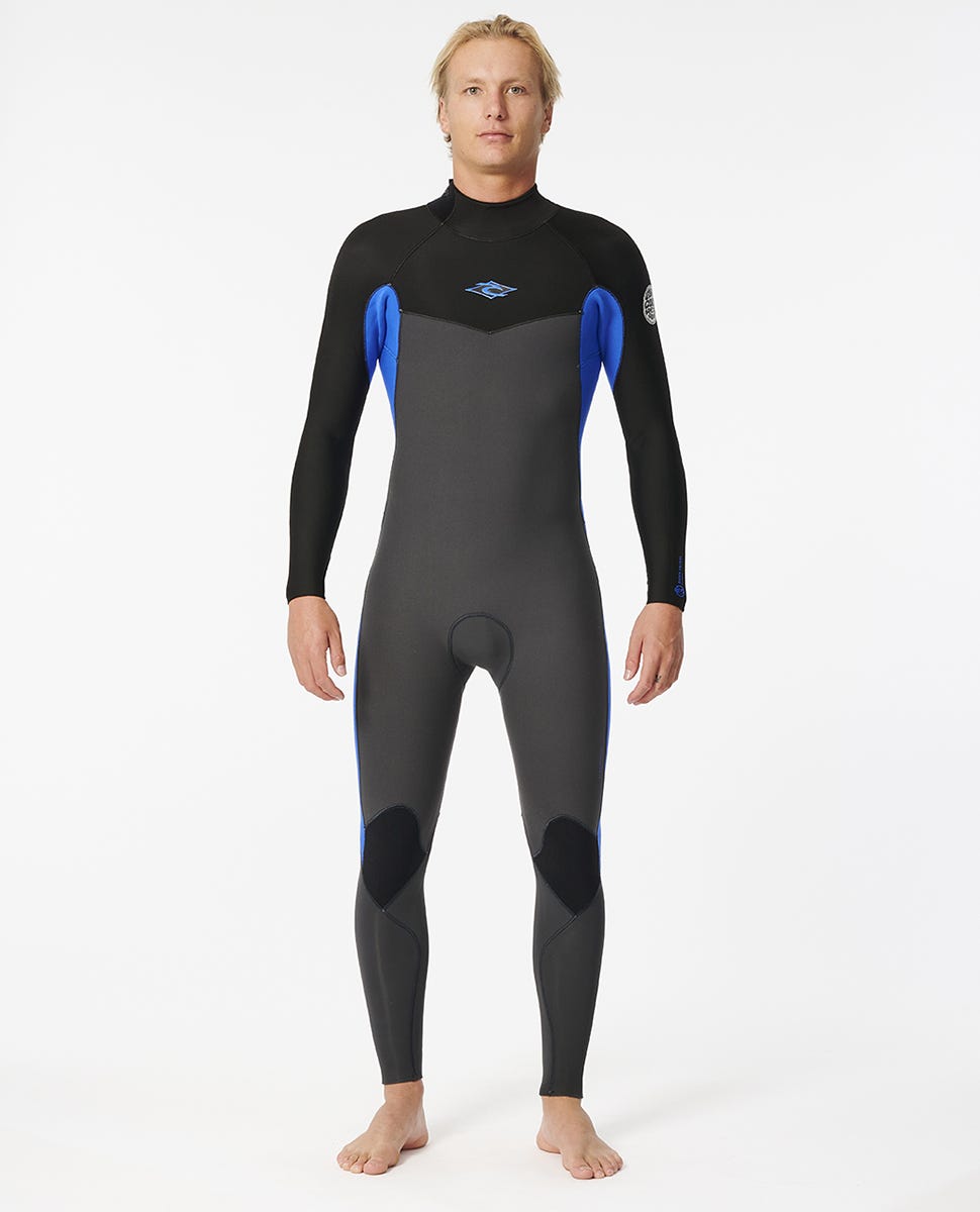 Rip Curl Men Dawn Patrol 4/3 Back Zip Wetsuit