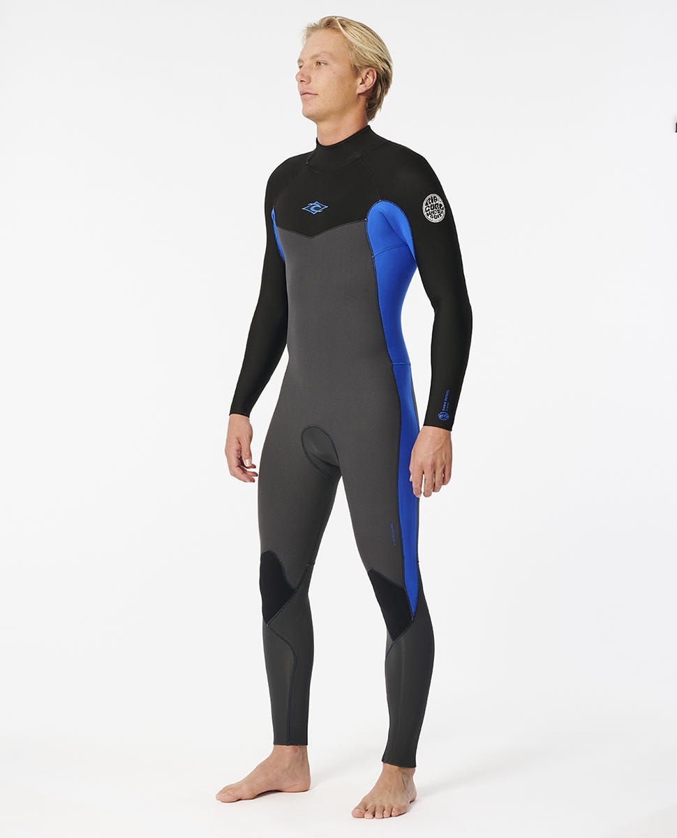 Rip Curl Men Dawn Patrol 4/3 Back Zip Wetsuit