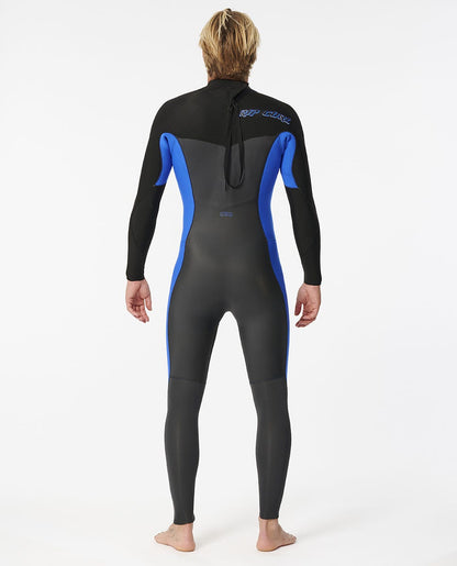Rip Curl Men Dawn Patrol 4/3 Back Zip Wetsuit