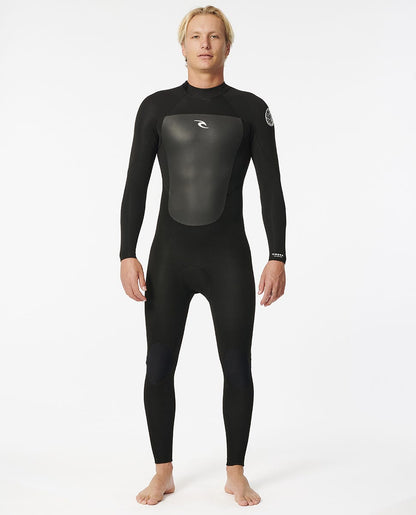 Rip Curl Men Omega 4/3 Back Zip Fullsuit Wetsuit