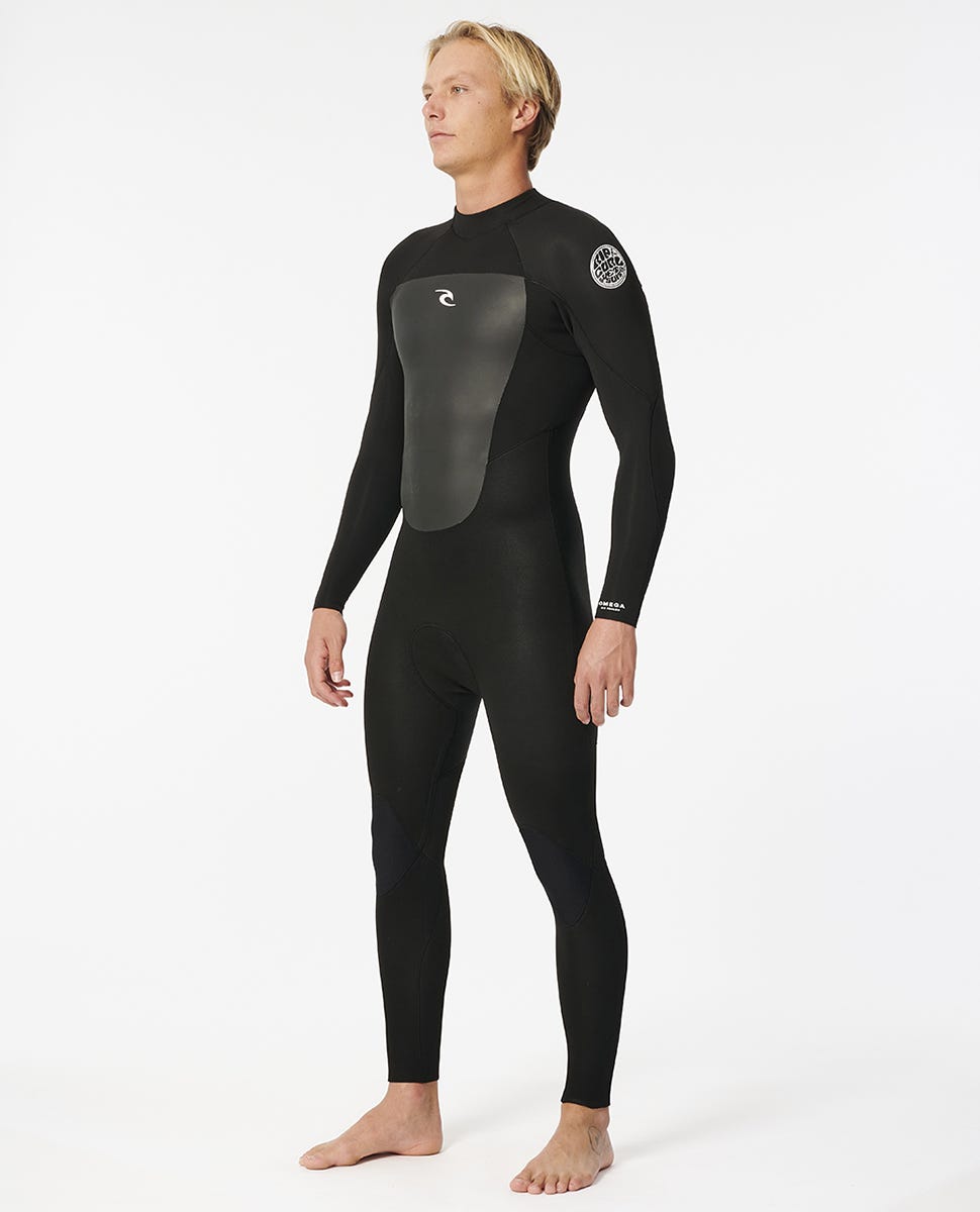 Rip Curl Men Omega 3/2 Back Zip Wetsuit