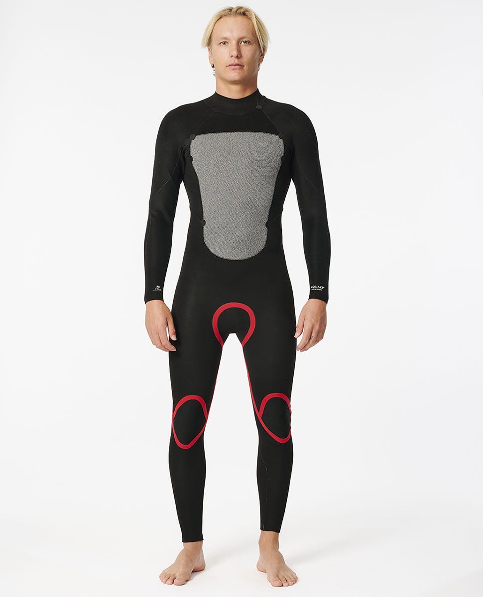 Rip Curl Men Omega 3/2 Back Zip Wetsuit