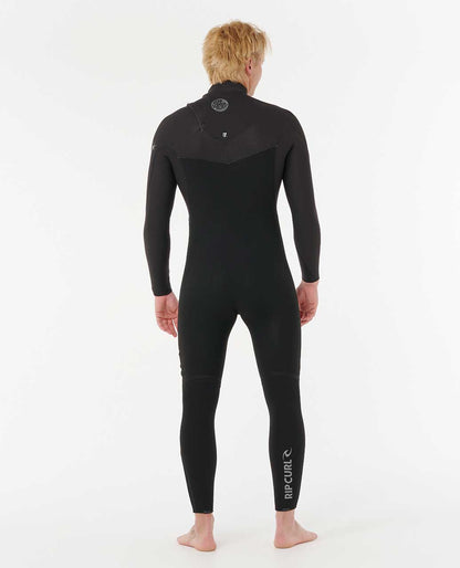 Rip Curl Men Flashbomb Pro 4/3 Zip Free Fullsuit Wetsuit