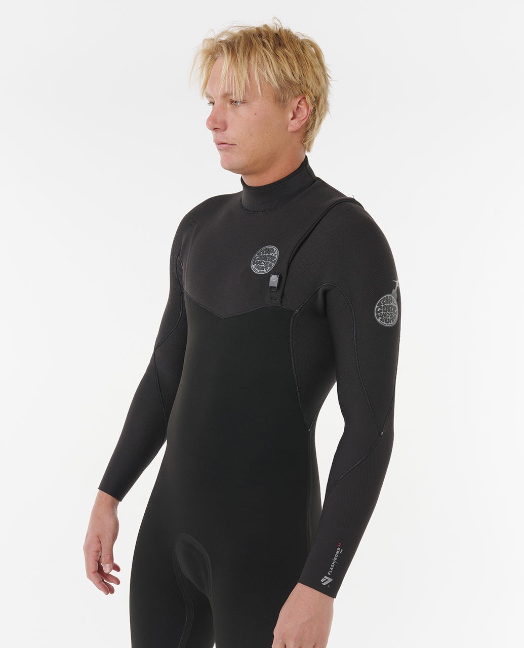 Rip Curl Men Flashbomb Pro 4/3 Zip Free Fullsuit Wetsuit