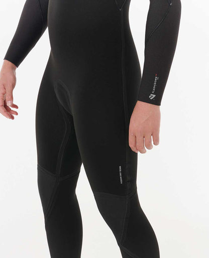 Rip Curl Men Flashbomb Pro 4/3 Zip Free Fullsuit Wetsuit