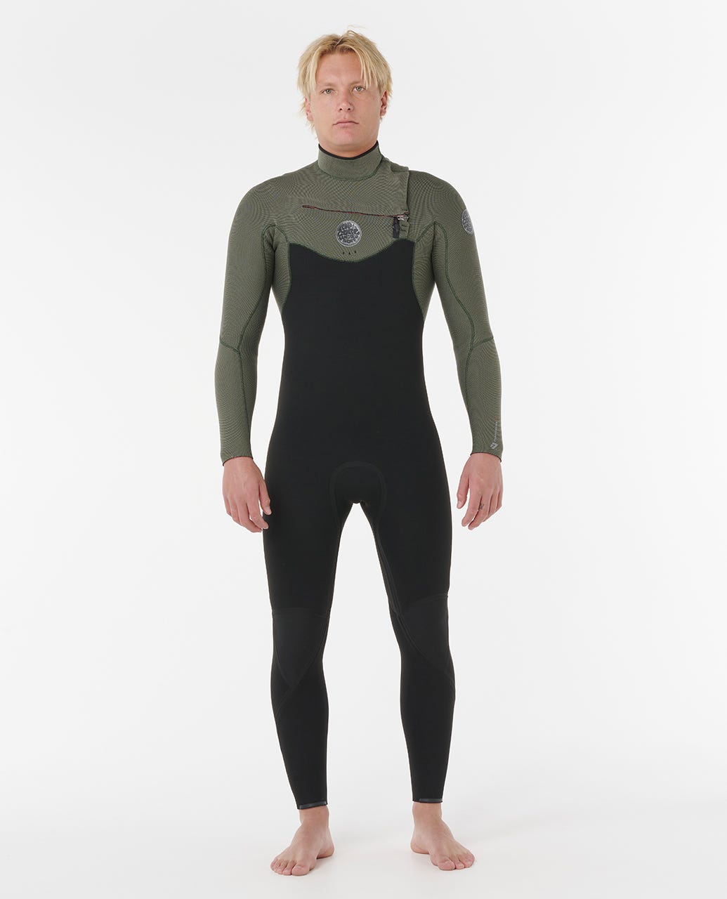 Rip Curl Men Flashbomb 4/3 Chest Zip Fullsuit Wetsuit