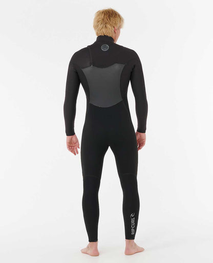 Rip Curl Men Flashbomb 4/3 Chest Zip Fullsuit Wetsuit
